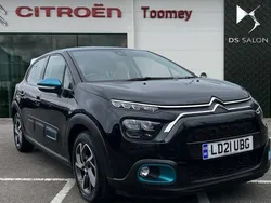 Black Used 2021 Citroën C3 Flair Hatchback | £9,990 (Fair price)