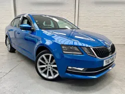 Blue Used 2017 Skoda Octavia SE L Hatchback | £9,995 (Fair price)