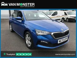 Blue Used 2023 Skoda Scala SE Hatchback | £13,798 (Fair price)