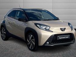 Ginger beige with black Used 2025 Toyota Aygo Hatchback | £15,550 (Fair price)