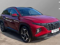 Sunset red Used 2022 Hyundai Tucson Ultimate SUV | £21,499 (Good price)