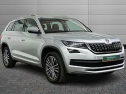 Silver Used 2021 Skoda Kodiaq LAURIN & KLEMENT SUV | £26,200 (Fair price)