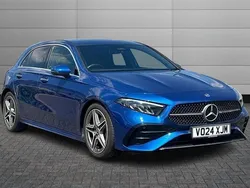 Blue Used 2024 Mercedes A180 Executive Hatchback | £25,237 (Fair price)