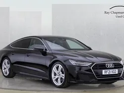 Black Used 2021 Audi A7 Sportback S-Line Hatchback | £26,500 (Good price)