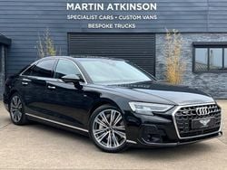 Black Used 2022 Audi A8 S-Line Sedan | £47,750 (Good price)