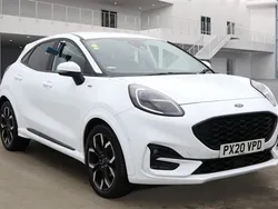 White Used 2020 Ford Puma ST-Line X SUV | £14,495 (A bit pricey)