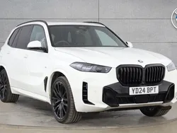 White Used 2024 BMW X5 M Sport SUV | £65,000 (Expensive)