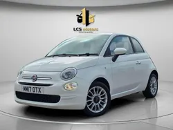 White Used 2017 Fiat 500 Pop Star Hatchback | £4,495 (Fair price)