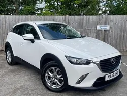 White Used 2018 Mazda CX-3 SUV | £10,495 (Good price)