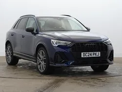 Blue Used 2024 Audi Q3 Black Edition SUV | £35,499 (Fair price)