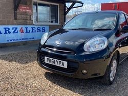 Black Used 2011 Nissan Micra Acenta Hatchback | £4,495 (Fair price)