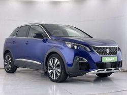 Blue Used 2018 Peugeot 3008 Premium Hatchback | £11,660 (Fair price)