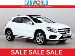 White Used 2017 Mercedes GLA220 AMG line SUV | £15,689 (Fair price)