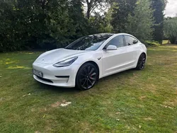 White Used 2020 Tesla Model 3 Performance Sedan | £21,000 (Fair price)