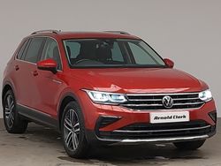 Red Used 2021 VW Tiguan Elegance SUV | £17,998 (Fair price)