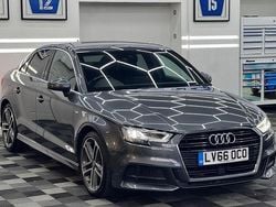 Grey Used 2016 Audi A3 S-Line Sedan | £15,495 (Fair price)