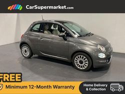 Grey Used 2018 Fiat 500 Lounge Hatchback | £6,697 (A bit pricey)