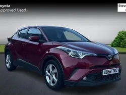 Red Used 2018 Toyota C-HR SUV | £15,186 (Fair price)