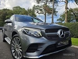 Grey Used 2019 Mercedes GLC250 AMG Line Premium Coupe | £16,950 (Good price)