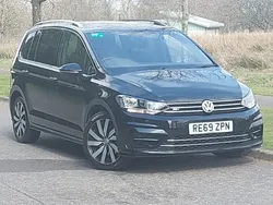 Black Used 2019 VW Touran R-line MPV | £22,998 (Fair price)