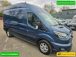Blue Used 2022 Ford Transit Limited | £28,799