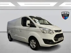 White Used 2015 Ford Transit Custom Limited Van | £8,990 (A bit pricey)