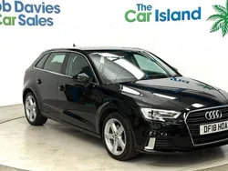 Black Used 2018 Audi A3 Sportback Sport Hatchback | £12,500 (Fair price)