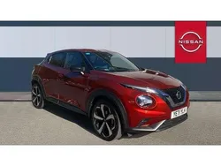 Red Used 2022 Nissan Juke Tekna SUV | £15,639 (Fair price)