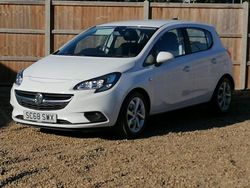 White Used 2019 Vauxhall Corsa Hatchback | £5,600 (Good price)