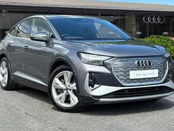Grey Used 2023 Audi Q4 Sportback e-tron S-Line SUV | £29,645 (A bit pricey)