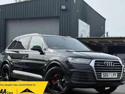 Black Used 2017 Audi Q7 S-Line SUV | £20,990 (Fair price)