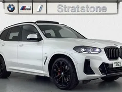 White Used 2022 BMW X3 M Sport SUV | £37,490 (Fair price)