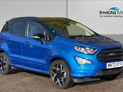 Blue Used 2022 Ford Ecosport ST-Line SUV | £13,641 (Fair price)