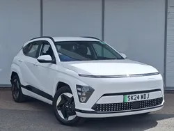 White Used 2024 Hyundai Kona Advanced SUV | £23,998 (Super price)