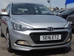 Silver Used 2016 Hyundai i20 Hatchback | £4,795 (Fair price)