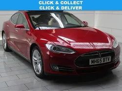 Red Used 2016 Tesla Model S Sedan | £17,500 (Fair price)