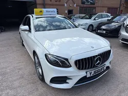 White Used 2016 Mercedes E220 AMG line Sedan | £14,490 (Fair price)