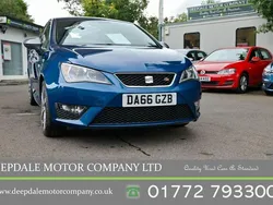 Blue Used 2016 Seat Ibiza FR Hatchback | £6,990 (A bit pricey)