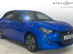 Blue Used 2022 Peugeot 208 Allure Premium Hatchback | £15,591 (Fair price)