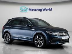 Blue Used 2022 VW Tiguan R-line SUV | £25,100 (Fair price)