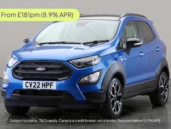 Used 2022 Ford Ecosport Active SUV | £11,796 (Fair price)