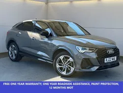 Grey Used 2022 Audi Q3 Sportback Black Edition SUV | £31,499 (A bit pricey)