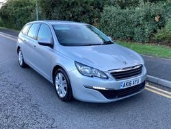 Silver Used 2016 Peugeot 308 Active Estate | £2,995 (Fair price)