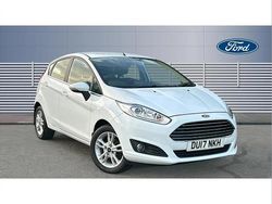 White Used 2017 Ford Fiesta Zetec Hatchback | £7,255 (Good price)