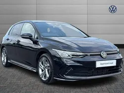 Black Used 2024 VW Golf VIII R-line Hatchback | £23,780 (Fair price)