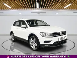 White Used 2019 VW Tiguan Match SUV | £14,499 (Good price)