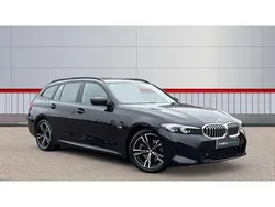 Black Used 2022 BMW 330e M Sport Estate | £28,549 (A bit pricey)