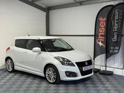 White Used 2015 Suzuki Swift Sport Hatchback | £7,495 (A bit pricey)