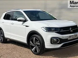White Used 2022 VW T-Cross R-line SUV | £19,455 (Fair price)