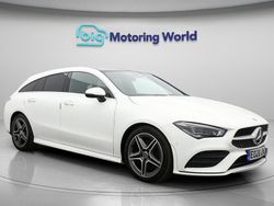 White Used 2020 Mercedes CLA220 Shooting Brake AMG line Estate | £19,200 (Fair price)